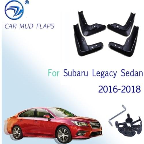 OE Styled Car Mud Flaps For Subaru Legacy Sedan 2016 2017 2018 Mudflaps Splash Guards Mud Flap Mudguards Accessories car-s