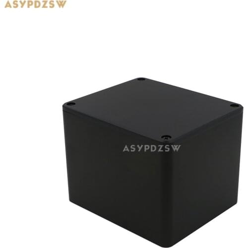 Full aluminum sandblasting BLACK 130*110*99 Transformer cover Power transformer protect cover Box chassis