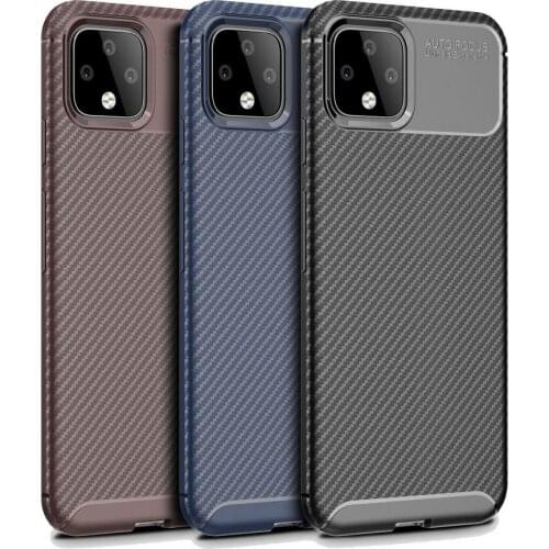 Luxury Phone Case For Google Pixel 4 Armor Fundas Soft Silicone Coque Cover for Google Pixel 4 XL Capa accesorios Pixel4