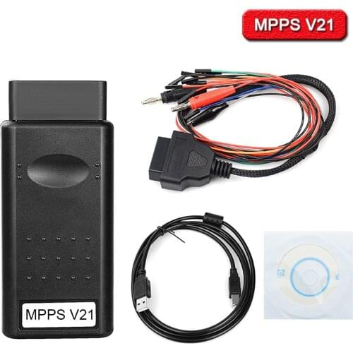 MPPS V21 Ecu Chip Tuning Scanner For Edc17 TRICORE + MULTIBOOT Cable MPPS V18.12.3.8 V16 V13 Flasher Auto Diagnostic Tool