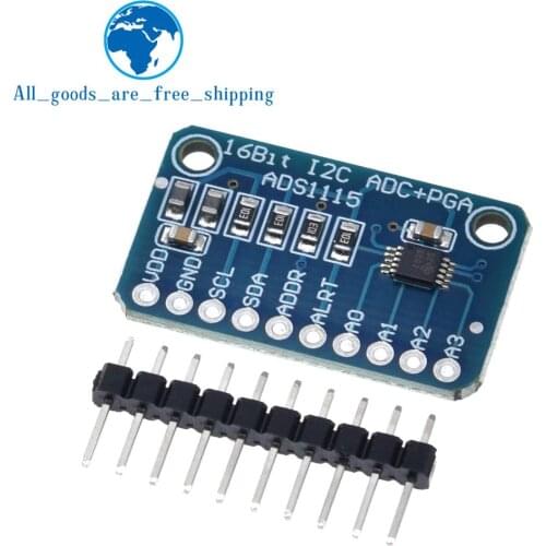 TZT 16 Bit I2C ADS1115 Module ADC 4 channel with Pro Gain Amplifier RPi