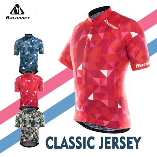 Racmmer 2018 Breathable Cycling Jersey Short Sleeve Summer Spring Mens Shirt Bicycle Wear Racing Tops Cycling Clothings #DX-02