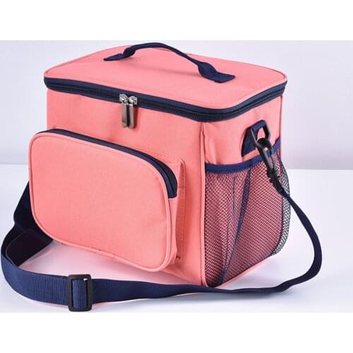 Woman Lunch Bag Man Insulated BagsThermal Lunch Box Picnic Bag Cooler Tote Shoulder Box Bag for Kids School Foam Warm Food Bags