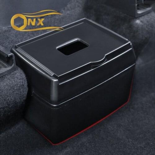 Car Rear Storage Box Multifunctional Storage Box Storage Box Modified Decoration Accessories For Tesla Tesla Model3 Y