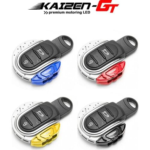 Smart Key Cover JCW Brake Disc Style Shape Key Fob Case Shell Holder For MINI Cooper 3rd Gen F55 F56 F57, 2nd Gen F60 Countryman