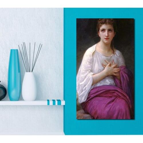 Aestheticism Psyche Vintage Canvas Painting Print Living Room Home Decor Modern Wall Art Oil Painting Poster Pictures Framework