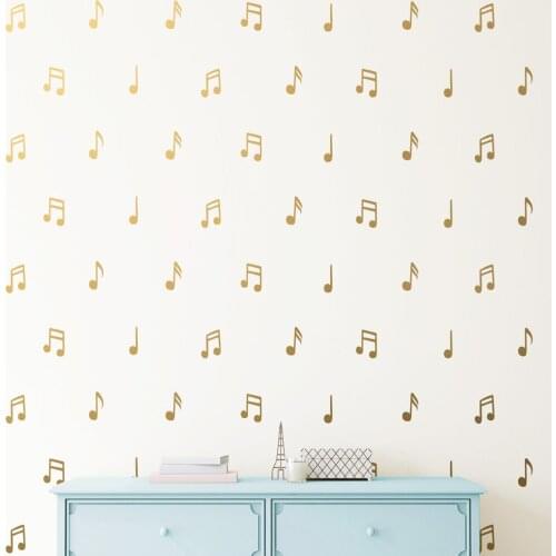 Diy music Waterproof Wall Stickers Wall Art Decor For Kids Rooms Diy Home Decoration Home Party Decor Wallpaper