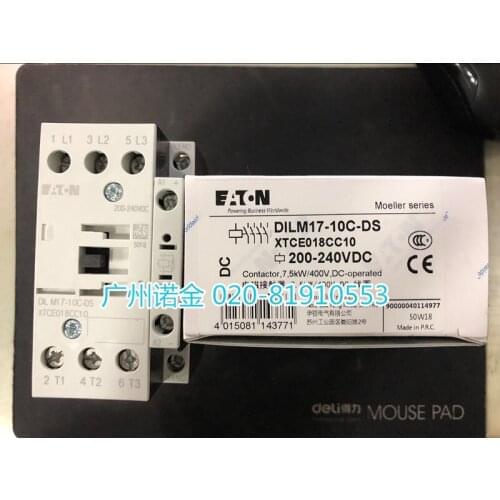 EATON DILM17-10C-DS 200-240VDC 100% new and original