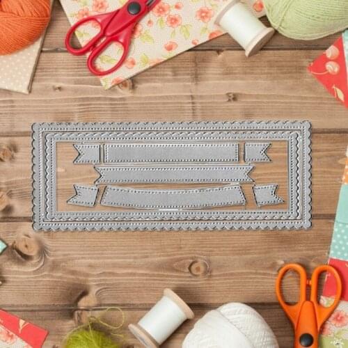 Lace Frame Background Set Carbon Steel Cutting Dies DIY Scrapbooking Photo Album