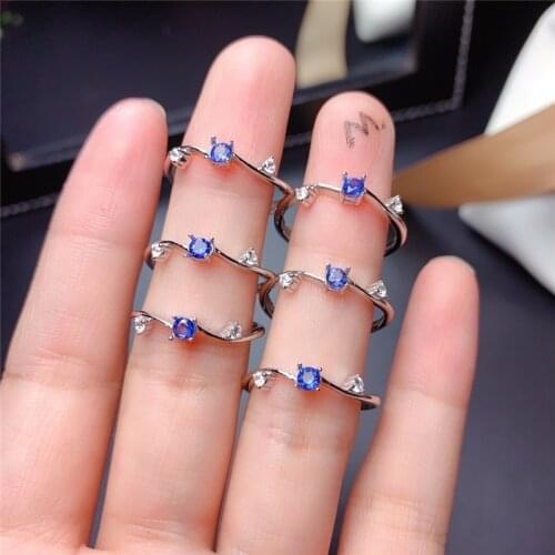 Leechee Sapphire Rings