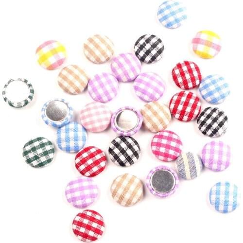 LF 100Pcs Round Cloth Sewing Buttons With 2 Hole For Cloth Needlework Flatback Scrapbooking Crafts Decorative Diy Accessories