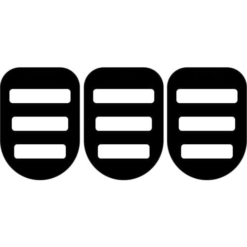 Set of 3 Squares Holder Mens Suit Handkerchief Fixed Clip Pocket Square Holder Handkerchief Pocket Square Organizer