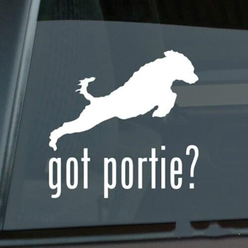 Animal stickers Got Portuguese Water Dog Sticker Die Cut Vinyl v2 portie pwd window decal 5.50 x 5.46 inch
