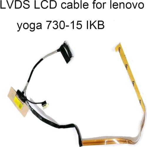 Connectors LCD LVDS Video Cable For lenovo yoga 730 15IKB 15IWL 15ICH 15 IKB ICH UHD DLZP5 5B20Q96447 5C10Q96452 DC02C00HK00 new
