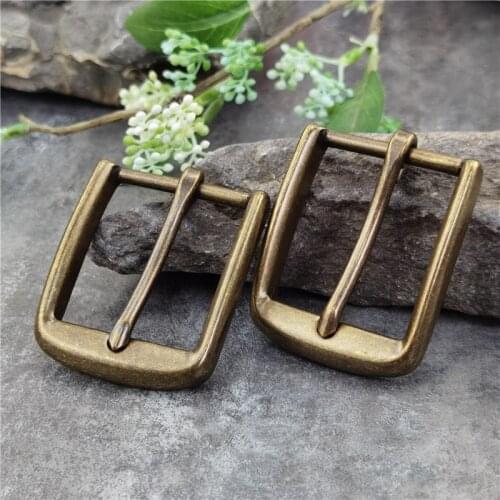Retro Brass Belt Buckles For Men Belt Waist Buckle For Belt DIY Accessories Leather Craft Men Buckle Belt BK0531