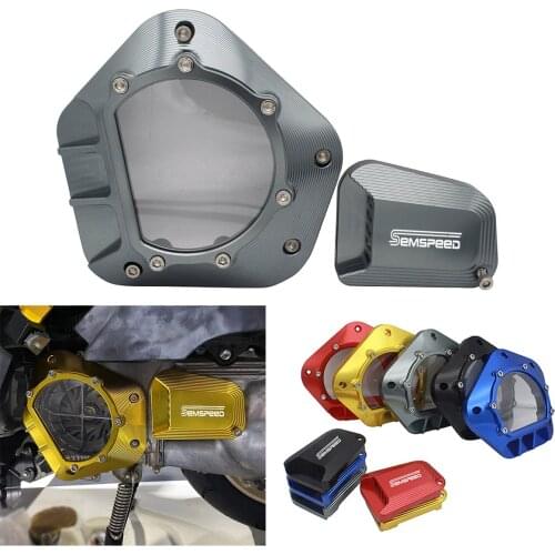 SEMSPEED for AEROX NVX 2021 Engine Cover Guard Protector Transparent Engine Protection For Yamaha Aerox NVX 125 150 155 2021 New