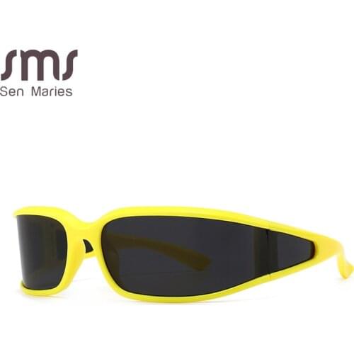 Retro Punk Sunglasses Women 2021 One Piece Goggle Eyeglasses Steampunk Vintage Sunglass Men Retro Eyewear Luxury Brand Designer