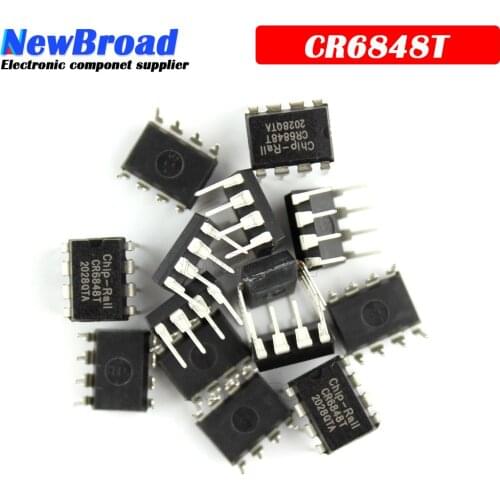 10PCS CR6848T DIP-8 CR6848 DIP 6848T DIP8 SG6848DZ SG6848 new and original IC