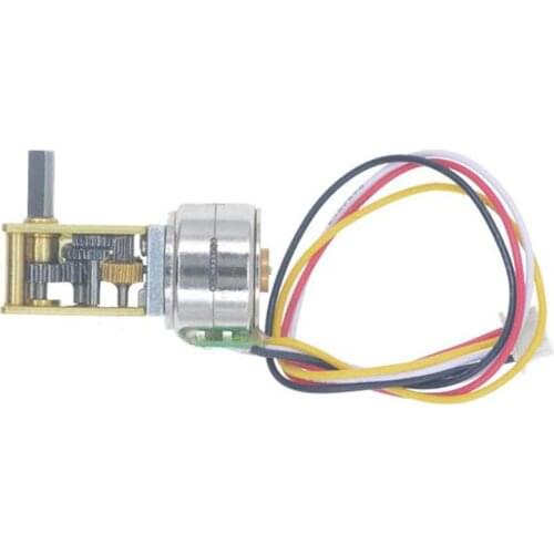2 Phase Gear Step Motor DC 5V12V Stepper Motor Gear Reduction Motor Brushless Mini Micro Metal Gear Motor