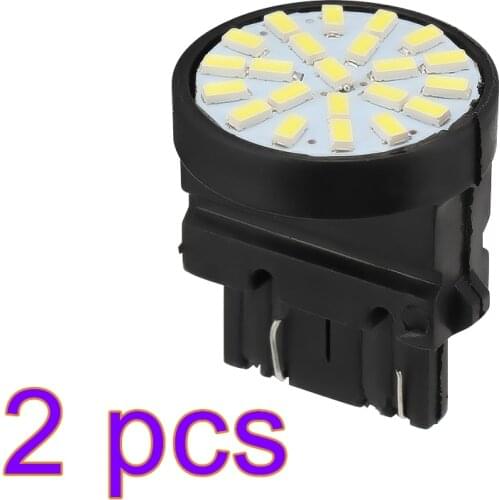 2PCS For Chevrolet 3157 LED Bulbs White 4040 SMD Driving Daytime Running Light DRL White Color Light