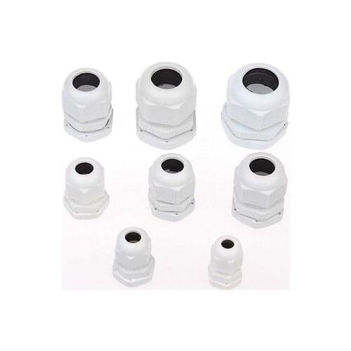 20pcs PG9 PG09 Waterproof Connector Gland Dia. 4-8mm Cable YB