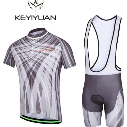 2018 men KEYIYUAN Eddy cycling clothing cycling Jersey Jersey Probike upper garment cycling jacket set