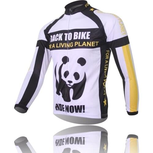 White Long Sleeve Team Bike Jersey Summer mens Pro Cycling Clothing bicycle cycle Jersey / tops mountain bike jacket clothing