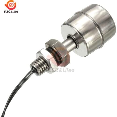 220V 45mm Stainless Steel Float Sensor Switch Liquid Water Level Sensor Automatic Water Pump Controller For Tank Pool