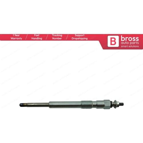 Bross Auto Parts BGP46 1 Piece Heater Glow Plugs GX120, 100226246 for Citroen Peugeot 2.5 TDI Fast Shipment Ship From Turkey