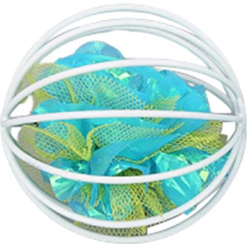 Pet Cats Kitten Sound Paper Caged Ball Bite-resistant Interactive Play Chew Toy