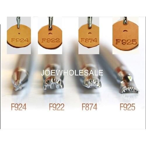 Leather tool,carving printing tools F874/F922/F924/F925,leather metal stamp