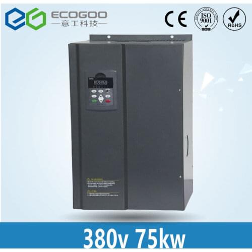 CE Approved Frequency Inverter 75KW/3 Phase 380V/150A Frequency Inverter-Free Shipping- / Vfd 75KW