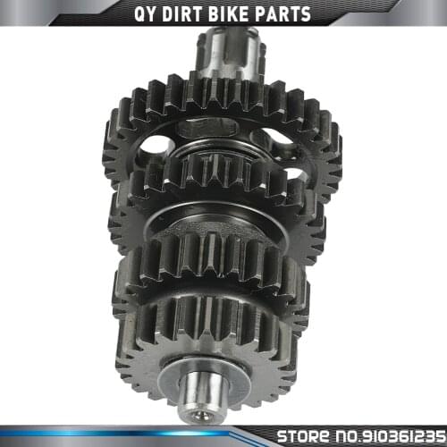 LF125 Transmission Gear Box Counter Shaft kit For 125cc lifan 1P52FMI Horizontal Engines Dirt Pit Bikes Parts