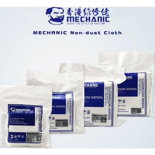 MECHANIC HK4090 Soft Cleanroom wiper cleaning Non Dust Cloth Dust Free Paper Clean LCD Repair cloth for mobile phone repair