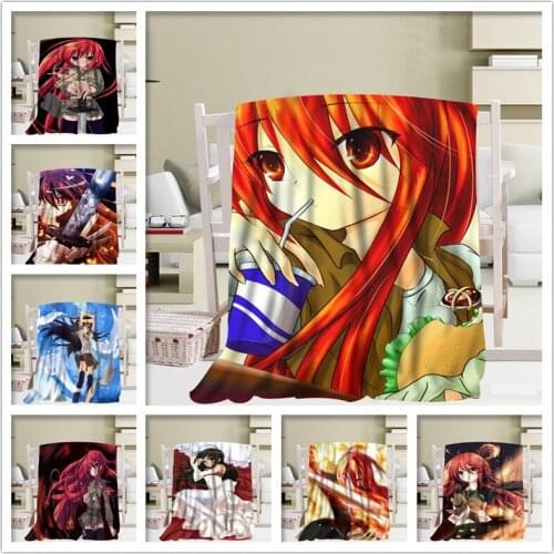 New Arrival Shakugan No Shana Blankets 3D Printing Soft Blanket Throw on Home/Sofa/Bedding Portable Adult Travel Cover Blanket