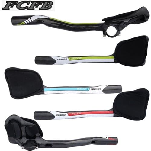 NEW FCFB FW 12K tt bar ends TT handlebar carbon fiber bike to road / mountain bike, deputy to split the long break TT bar emds