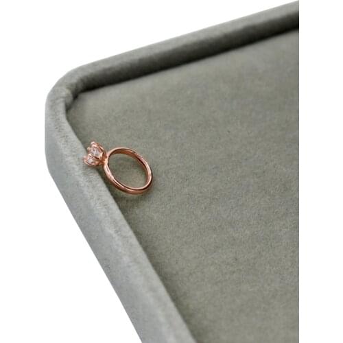 Newborn Photography Props Faux Diamond Ring Baby Shooting Photo Prop Jewelry Q1FE