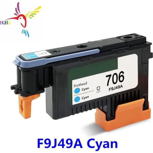 Stable Refrushed Printhead F9J49A 706 Plotter Printhead Work Compatible for HP D5800 Plotter Printer