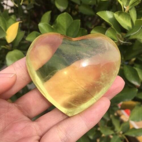 120g NATURAL Citrine QUARTZ CRYSTAL heart HEALING