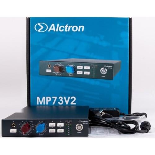 ALCTRON MP73V2 single channel microphone amplifier recording studio one channel mic pre-amplifier output signal clear