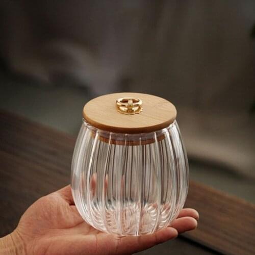 Candy Jar For Spices Glass Transparent Container Glass Jars With Lids Cookie Jar Kitchen Jars And Lids Small Size Wholesal