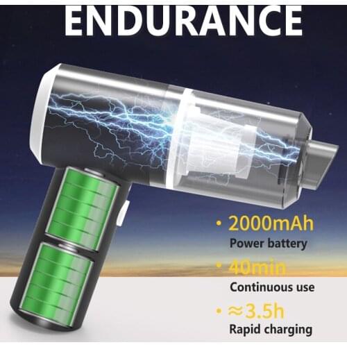 Cordless Car Vacuum Cleaner Wet Dry Mini Vacuum Cleaner Rechargeable Household Handheld Automatic Vacuum Cleaner M8617