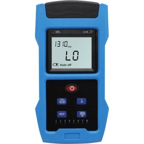 Optical power red light integrated machine charging type FVL10mw optical fiber light attenuation test network cable test TL563NC