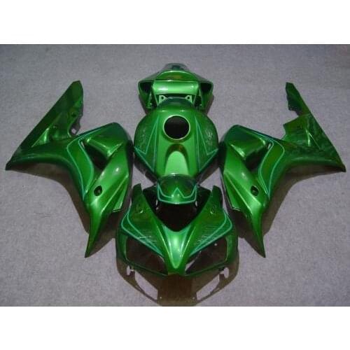 Motorcycle Fairing kit for HONDA CBR1000RR 06 07 CBR 1000RR 2006 2007 CBR1000 ABS Fashion green Fairings set+7gifts HG49