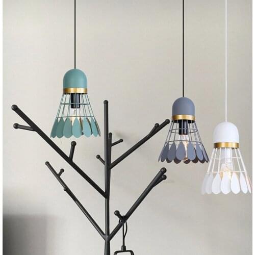 Badminton Chandelier Modern Novelty chandelier Lamp Shade restaurant lamp dining room Creative personality study hanglamp