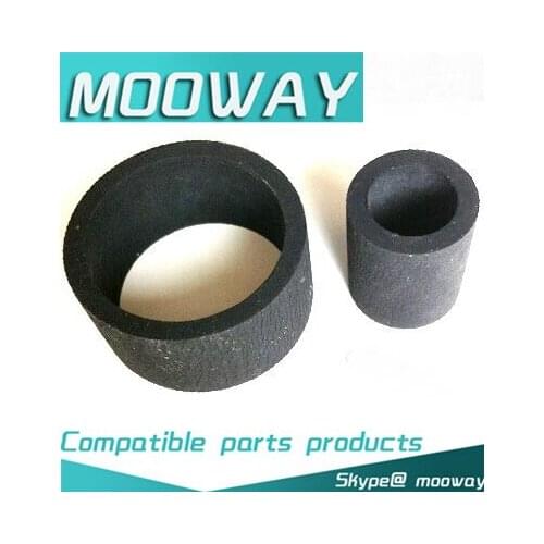 MOOWAY for EPSON L355 L358 L360 L455 L550 L555 L565 feed paper rubbing pickup roller skin 5sets