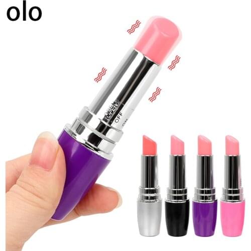 Mini Discreet Lipstick Vibrator secret Waterproof Vibrating Jump Egg Bullet Massage Adult Sex Toy for Women Clitoris Stimulati