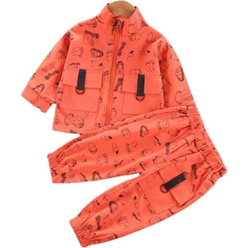 New Spring Autumn Fashion Baby Girls Clothes Children Boys Sports Jacket Pants 2Pcs/Sets Toddler Casual Clothing Kids Tracksuits