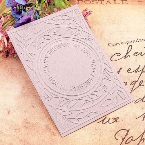 HOT plastic Petal wreath craft card making paper card album wedding decoration clip Embossing folders
