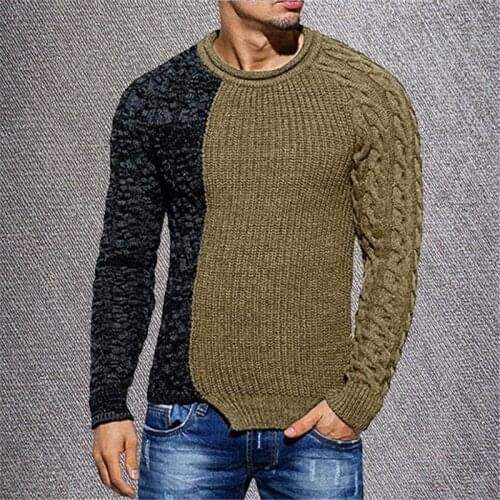 Sweaters Pure color Casual knit Shirt Autumn Wool Pullover Man High collar XXXL Cashmere Sweater #cm12 Men Brand Clothing gbk567